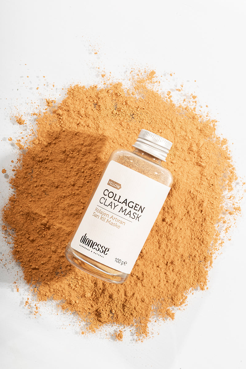 Sarı Kil Canlandırıcı Kolajen Maske